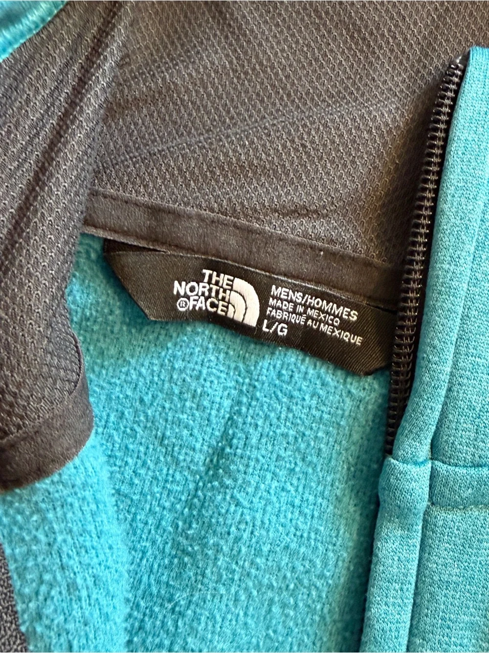 The North Face zipper hoodie